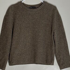 Zara Beige Knit Sweater